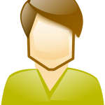 Man with yellow shirt